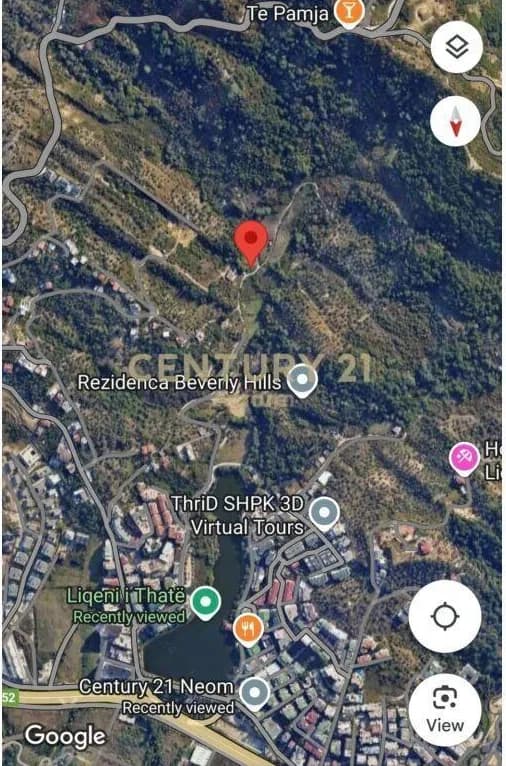 Land for sale in Liqeni i Thate, Tirane