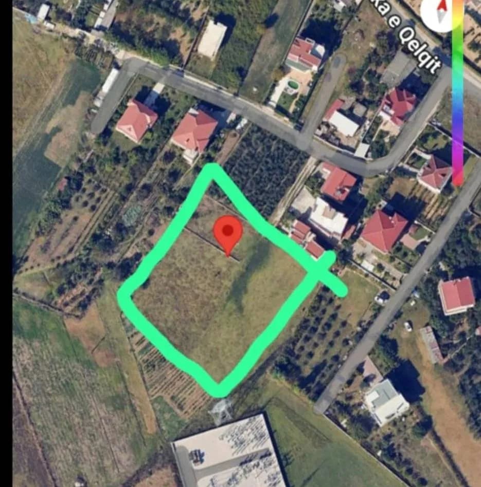 Land for sale in rruga fabrika e qelqit, Tirane