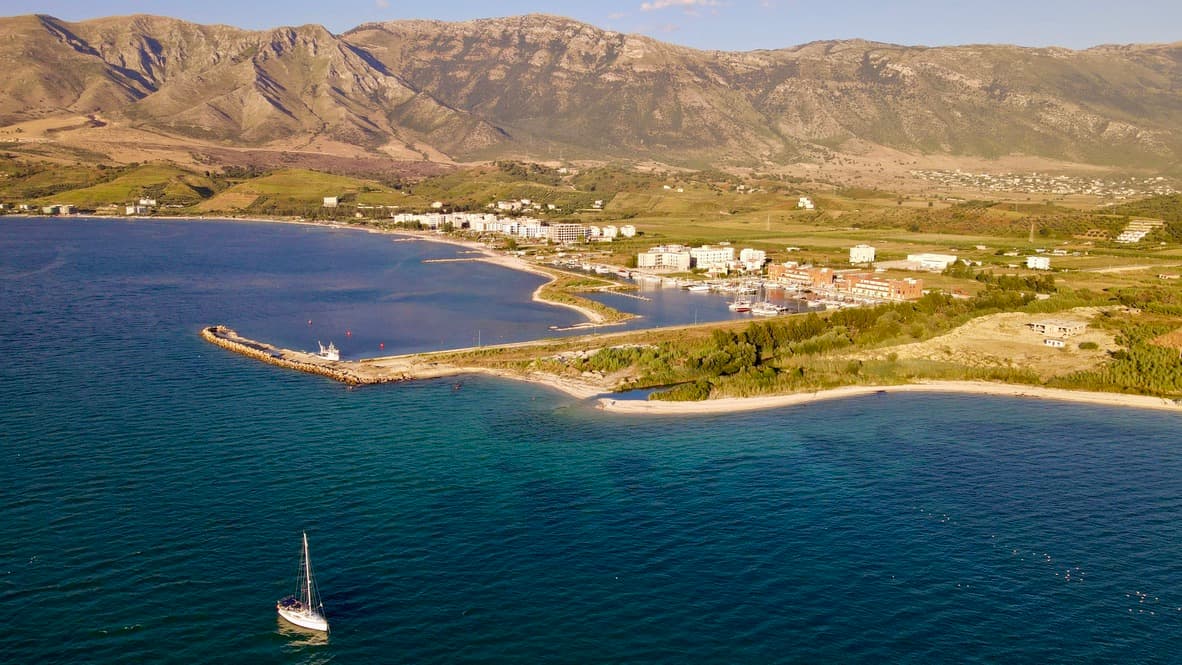 Panoramic view of Orikum  showcasing modern urban living and real estate opportunities