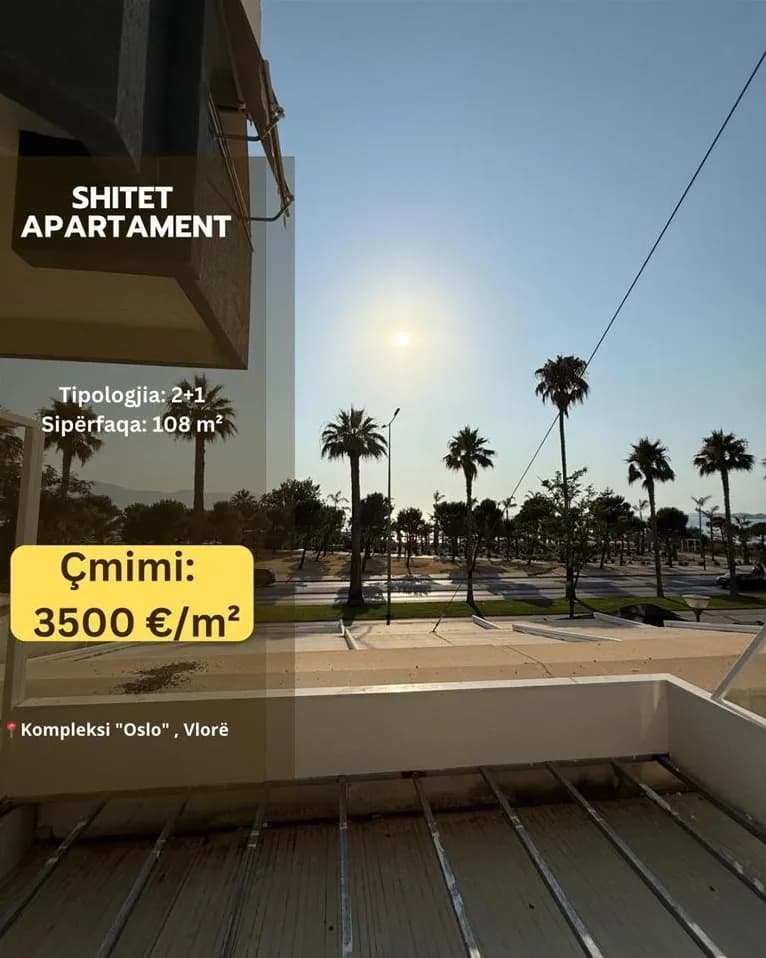 1-bedroom apartment for sale in Lungomare, Vlore