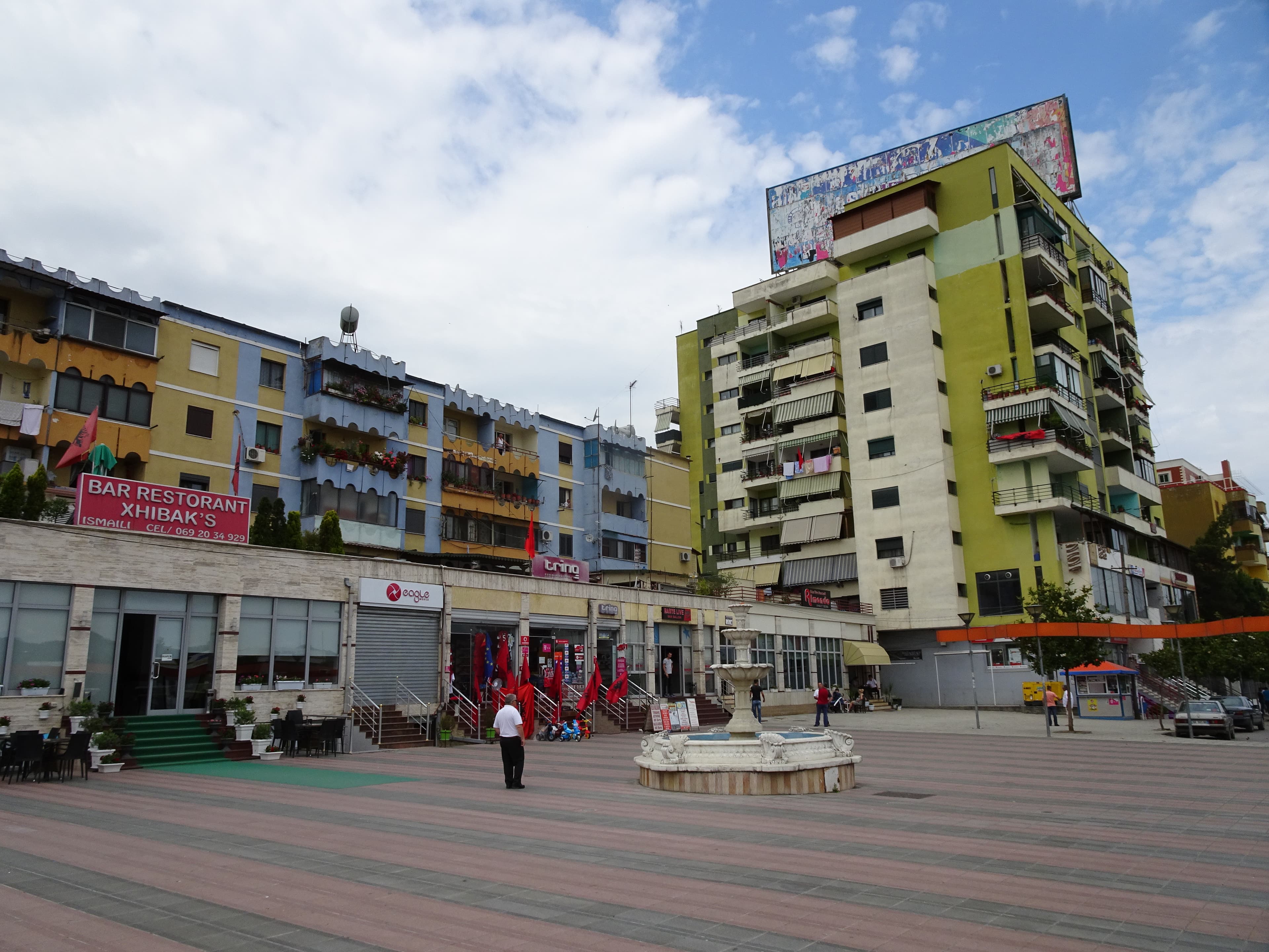 Panoramic view of Vorë  showcasing modern urban living and real estate opportunities