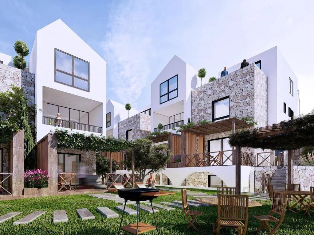 Duplex 2+1 në shitje në Stone Village, Qeparo, Himarë