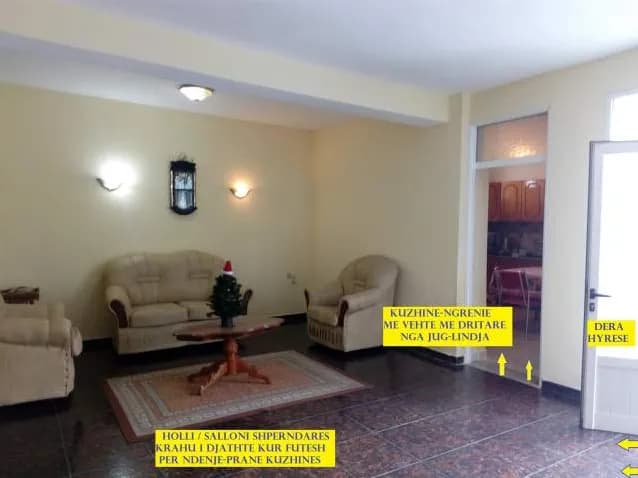 Vilë me 2 dhoma gjumi në shitje në Posta Qendrore, Elbasan