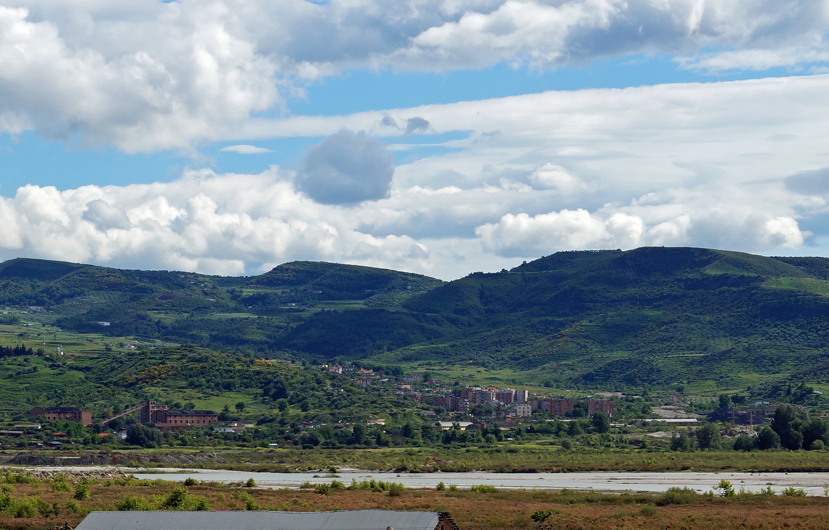 Panoramic view of Selenicë  showcasing modern urban living and real estate opportunities
