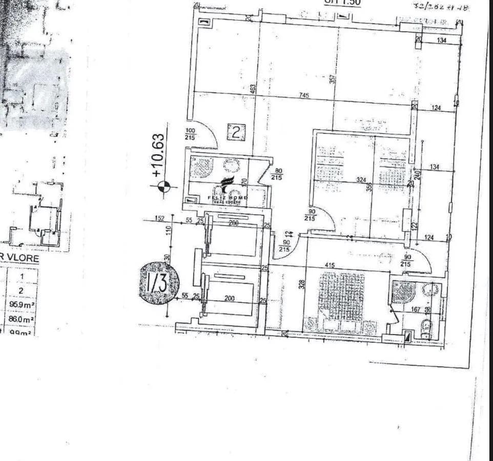 Apartament 2+1 në shitje në Vlora Marina, Vlorë