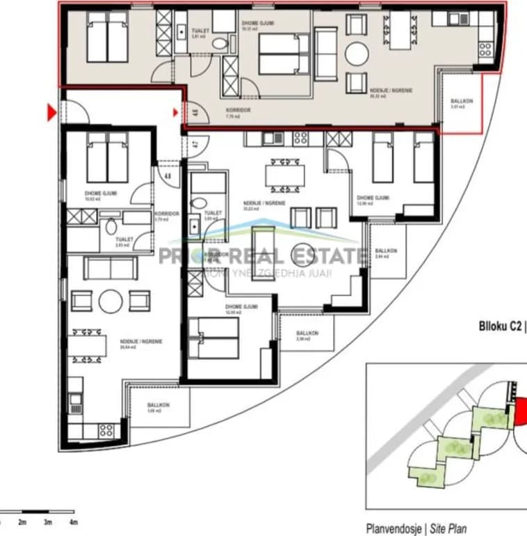 2-bedroom apartment for sale in Ishem, Durres